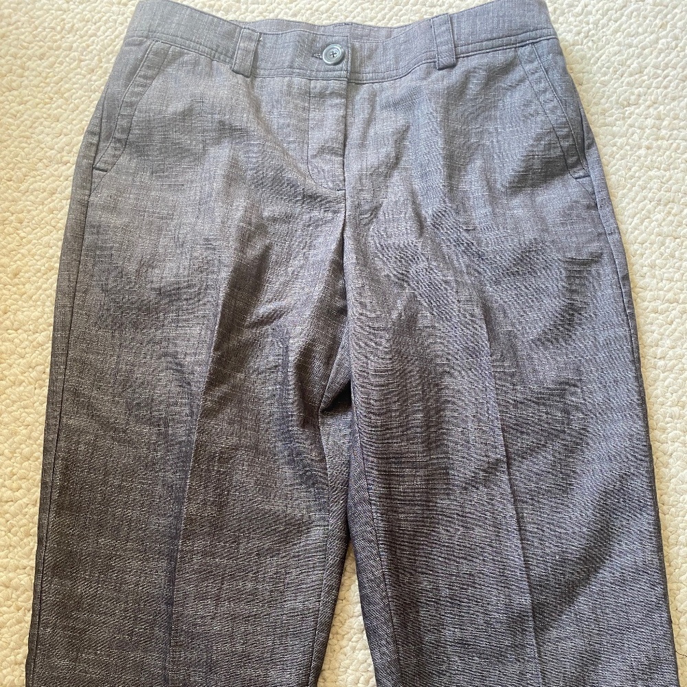 Counterparts Grey Wide Leg Women's Capris Pants